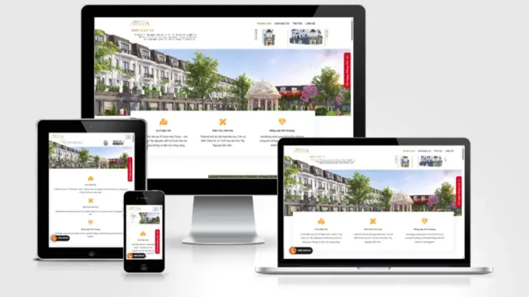 Mẫu landing page bất động sản Ecocity
