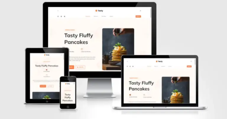 Mẫu web bán bánh ngọt