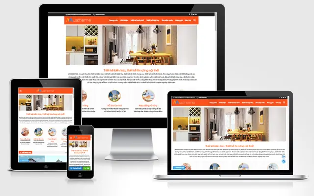 Ảnh chụp giao diện Website bán hàng nội thất 4