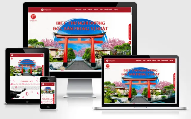 Ảnh chụp giao diện Website bất động sản Ogimi Bảo Lộc