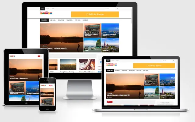 Ảnh chụp giao diện Website blog 04