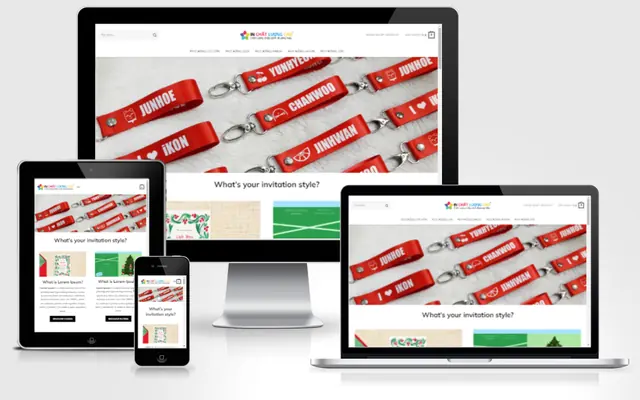 Ảnh chụp giao diện Website in ruybang