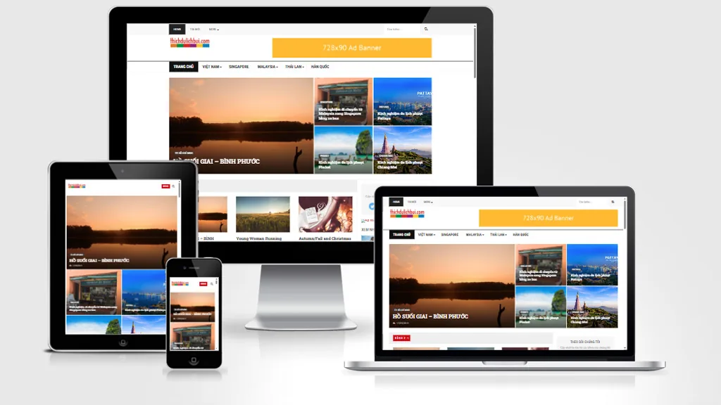Ảnh chụp giao diện Website blog 04